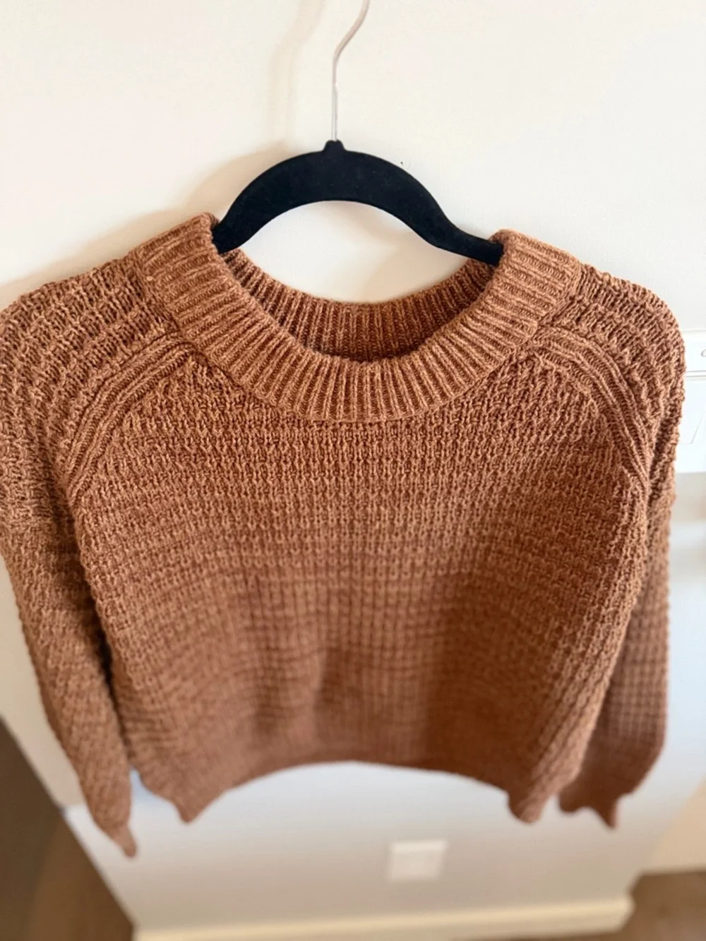Universal Thread Chunky Crewneck Sweater - Camel Brown - Picture 5 of 9